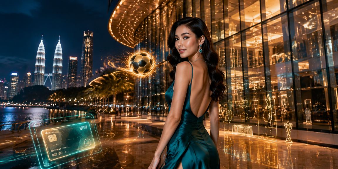 Pengguna di Kuala Lumpur mengakses permainan jackpot dalam talian melalui telefon
