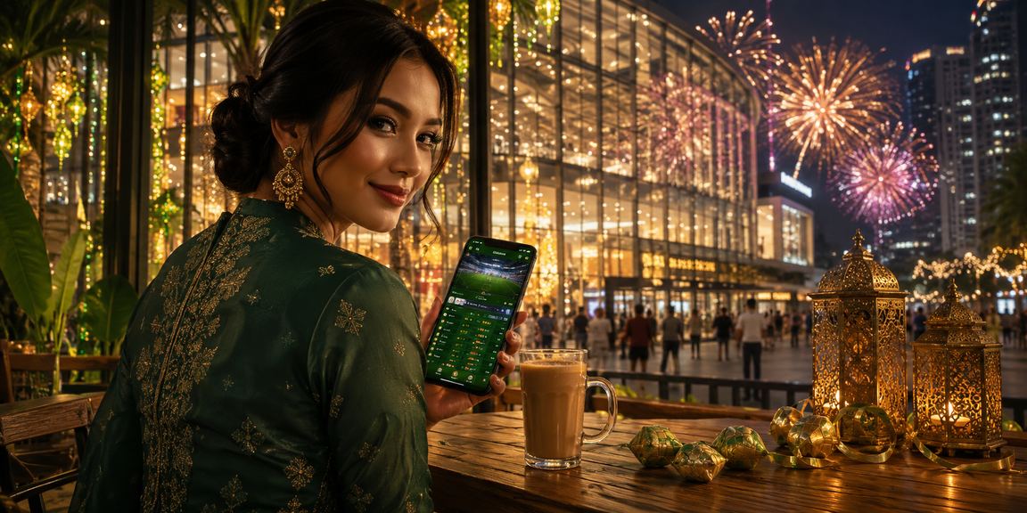 Pengguna mbi88 bermain kasino mudah alih di Kuala Lumpur semasa perayaan Hari Raya